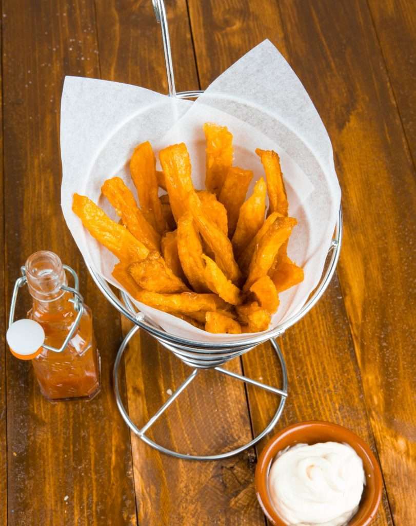 Süßkartoffel-Pommes